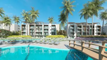Estudio con terraza en venta en punta cana