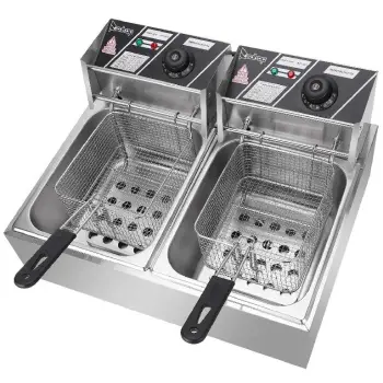 Freidora de aceite doble bn-82