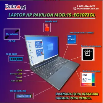 Hp pavilion 15-eg1073cl
