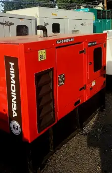 Planta elÉctrica himoinsa con motor kubota de 20 kw super silenciosa d