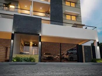 Apartamentos en el cacique en planos