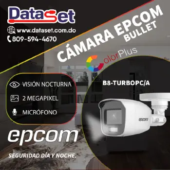 Cámara de seguridad epcon bullet