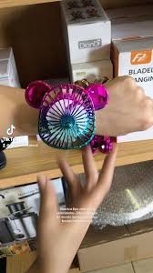 Abanico tipo reloj