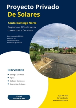 Slares titulados cerca de escuelas y transporte construye ya