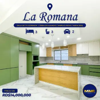 Se vende casa nueva a estrenar en la romana