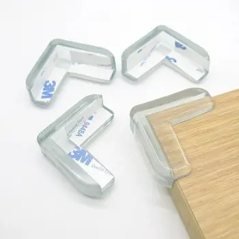 Esquineros de silicona para mesa y vidrio