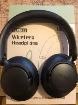 Audífono bluetooth de 70 horas de bateria con cancelacion de ruido