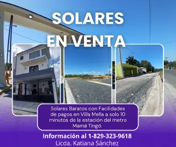 Solares de 288 mts2. con titulos deslindados.