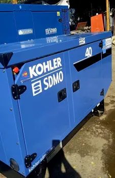 Planta elÉctrica 135 hora de uso sdmo de 40 kw super silenciosa dispon