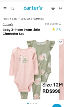 Ropa de ninos carte