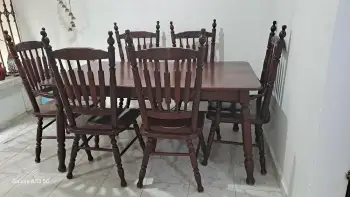 Comedor caoba barato