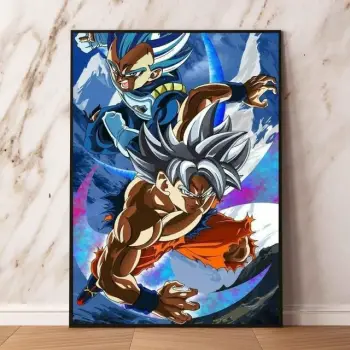 Cuadro de dibujos animados pequeno anime