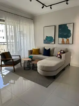 Apartamento amueblado en alquiler en el naco