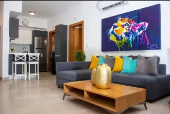Apartamento en alquiler de 1 habitación vacío / amueblado en el naco