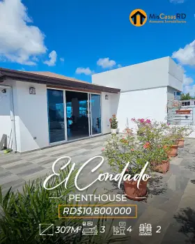Penthouse en venta en el condado????✨