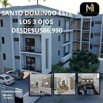 Vendo hermoso apartamento en los 3 ojos santo domingo este