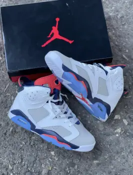 Tenis teni nike air jordan retro 6 back to game 2k25
