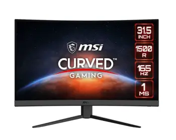 Monitor gamer msi optix g32c4w 32 pulgadas 165hz 1ms nuevo 16800