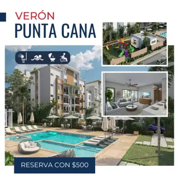 Vendo apartamento proyecto pion residences en punta cana