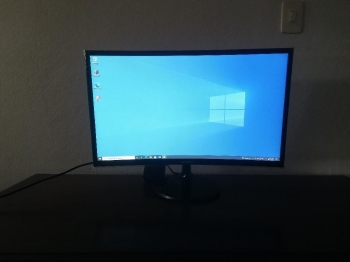 Monitor samsung de 24 curvo led