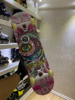 Skateboard profecional para niños y adultos con 7 capas de maple y fib
