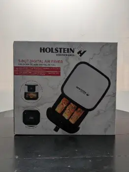 Air fryer digital holstein acero inoxidable 5.8qt
