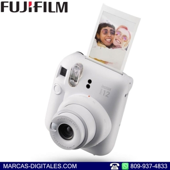 Fujifilm instax mini 12 blanca camara de fotos instantaneas polaroid