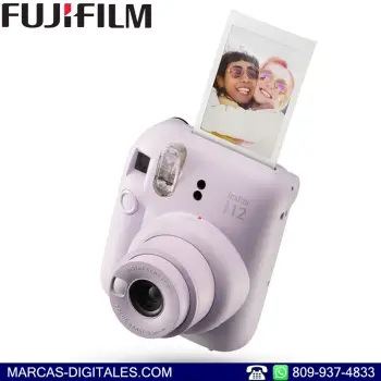 Fujifilm instax mini 12 violeta camara de fotos instantaneas polaroid
