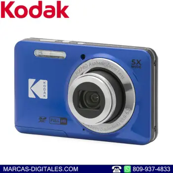 Kodak pixpro fz55 color azul camara digital compacta 16 megapixeles