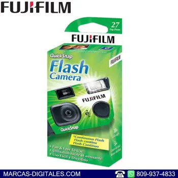 Fujifilm quicksnap flash 400 camara desechable 35mm 27 tomas