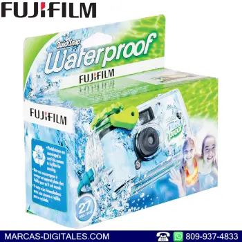 Fujifilm quicksnap 800 camara desechable 35mm 27 tomas sumergible