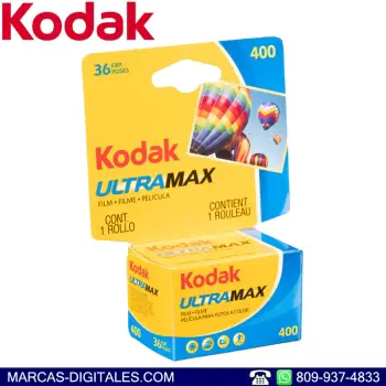 Kodak gc ultramax 400 pelicula negativa 35mm a color 36 fotos