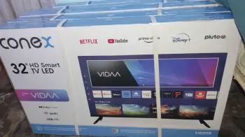 Smart tv conex nueva 32 50 y 65 4k hasta 3 aÑos garantia full