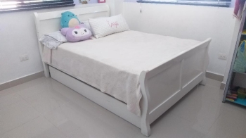 Juego de dormitorio blanco