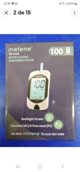 Monitor glucometro