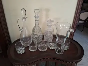 Finisimas copas de cristal.