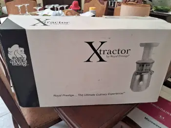 Excelente extractor de jugo marca royal prestige
