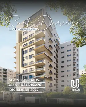 Apartamentos de 2 y 3 habitaciones en evaristo morales