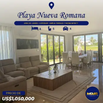 Se vende villa con espectacular vista al campo de golf ejecutivo