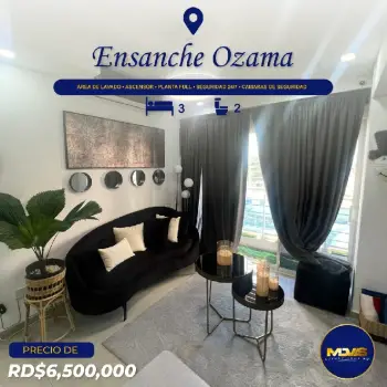 Se vende apartamento ubicado en el ensanche ozama