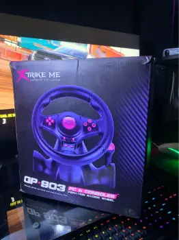Volante de juegos xtrike me gp-903 compatible ps4/ps3/pc y mÁs