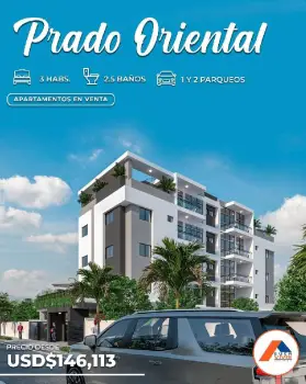 Elegantes apartamentos ubicados en prado oriental