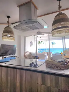 Vendo apartamento en primera linea de playa juan dolio
