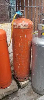 Tanque de gas 100 libras - nunca reparado