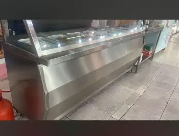 Mesa térmicas para restaurantes 7 módulos