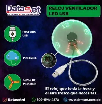 Ventilador led