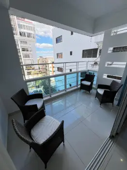 Apartamento amueblado en alquiler en evaristo morales