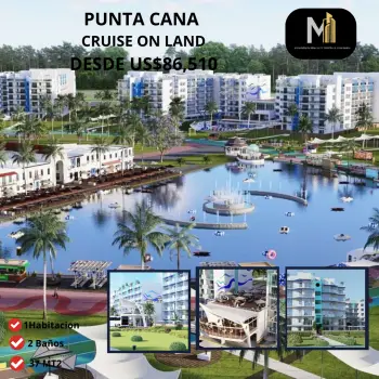Vendo apartamento en cruise on land punta cana