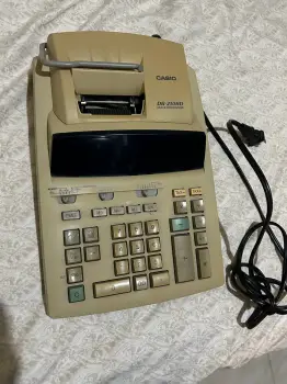 Sumadora casio modelo dr-210hd