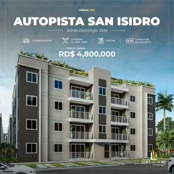 Residencial de apartamentos en santo domingo este próximo a la autopis